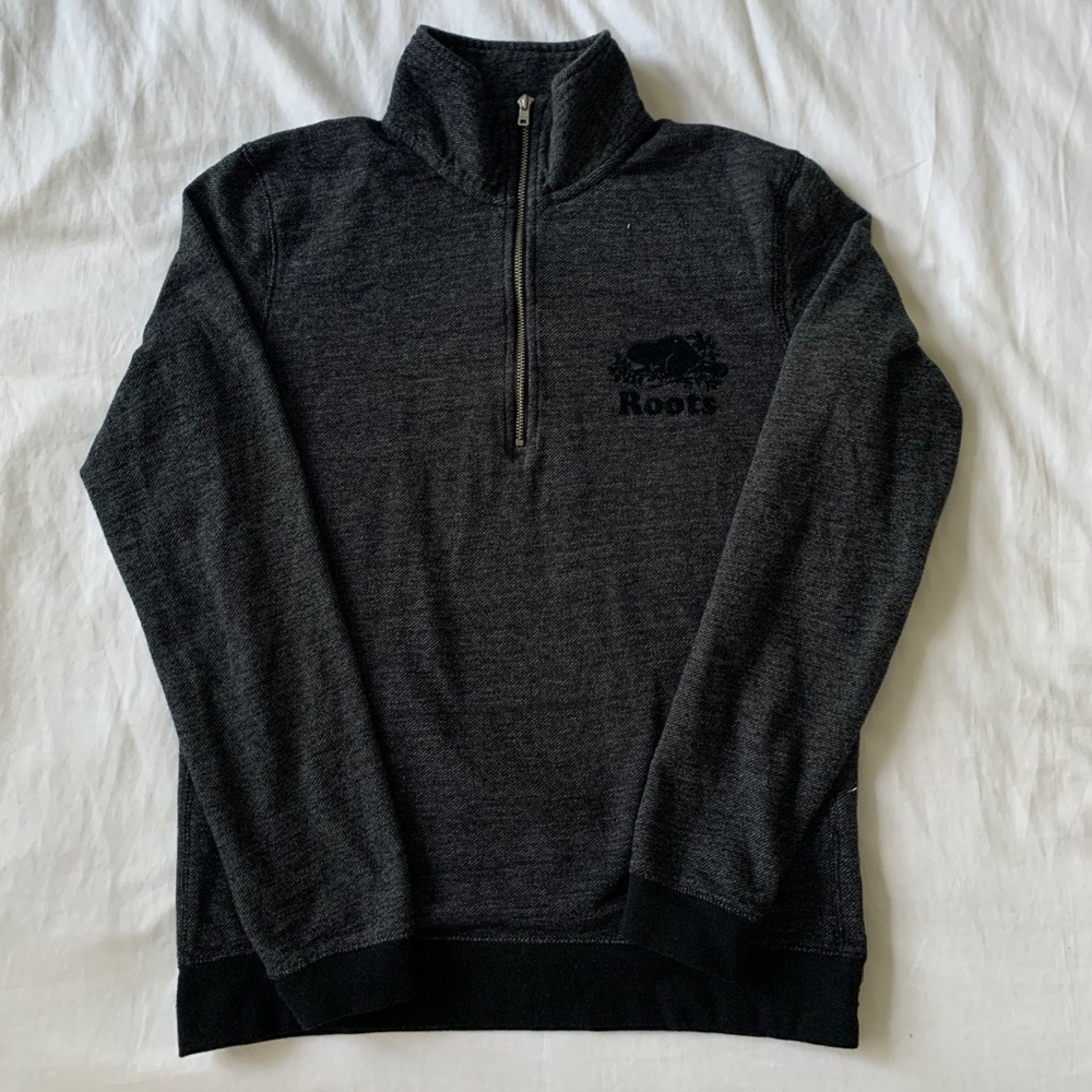 Roots Half Zip Sweatshirt - Small
